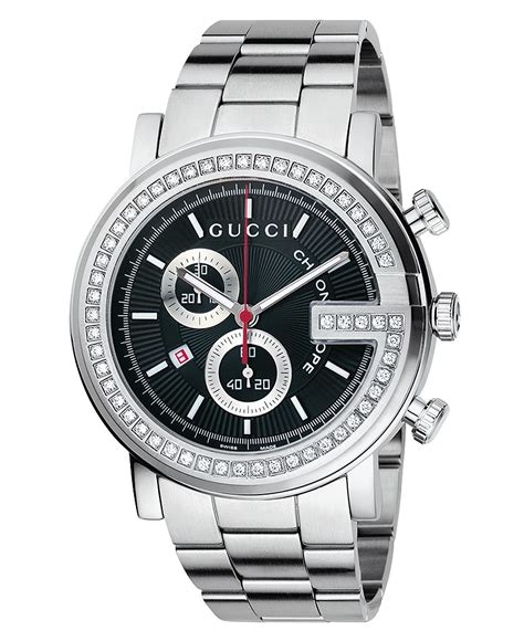 gucci watch mens macys|stainless steel Gucci ladies watches.